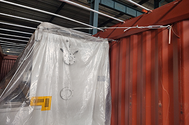 RONGWIN QC11K-16X6000 Guillotine-Schere DAC360T Verpackung und Versand