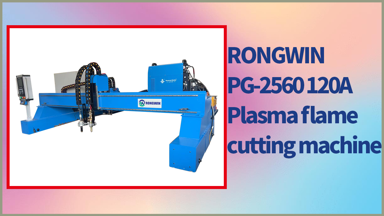 RONGWIN PG-2560 120A Tisch-CNC-Plasmaschneidmaschine zum Schneiden von Stahlplatten